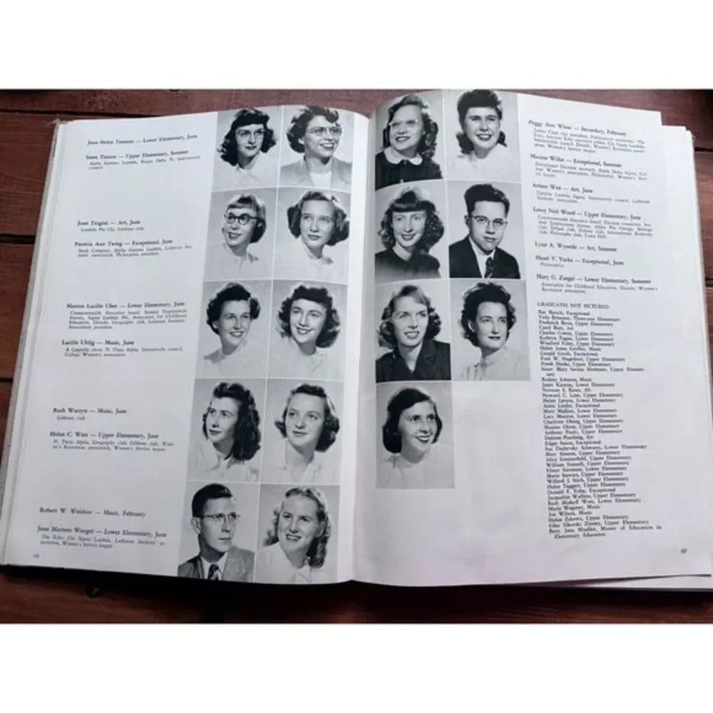 1949 Milwaukee State‎ Teachers College Yearbook IVY Wisconsin UW Milwaukee UWM